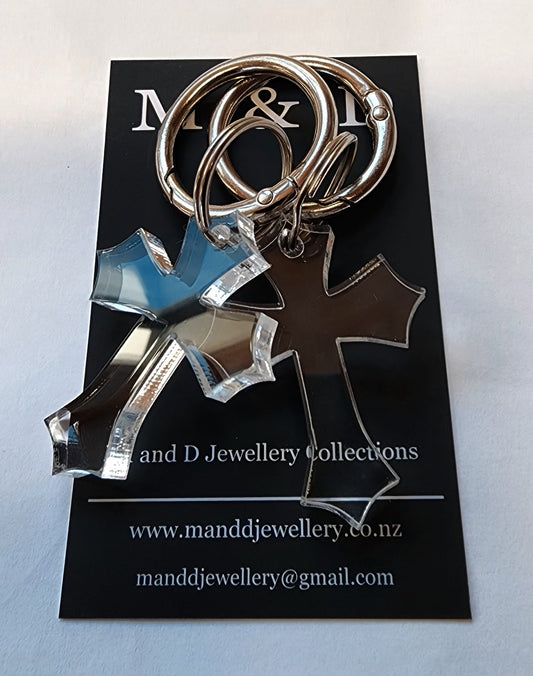 Diamond Point Cross Boot bling