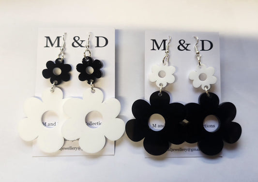 Flora Duo Dangle Earrings