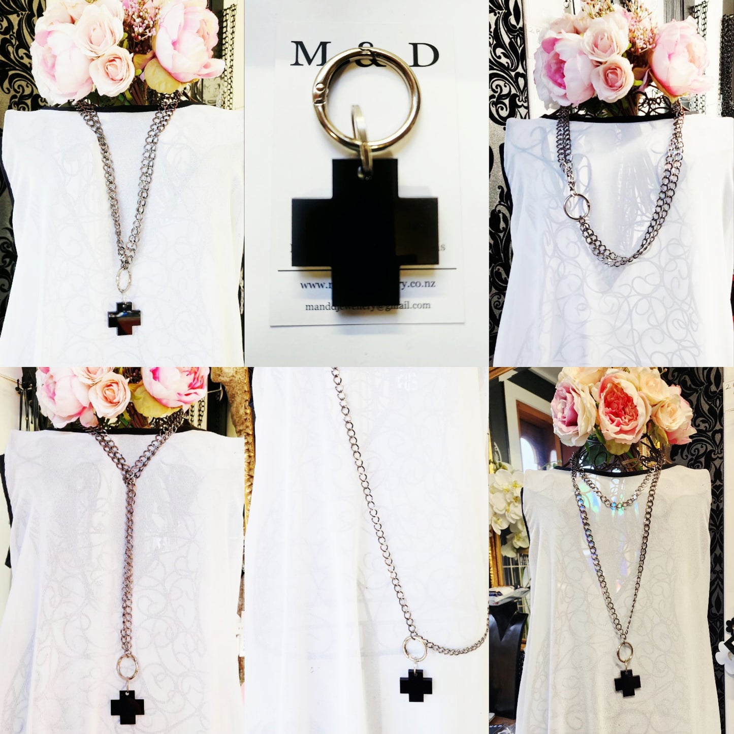 The Style Switch Chain with Chunky Plus Cross Charm