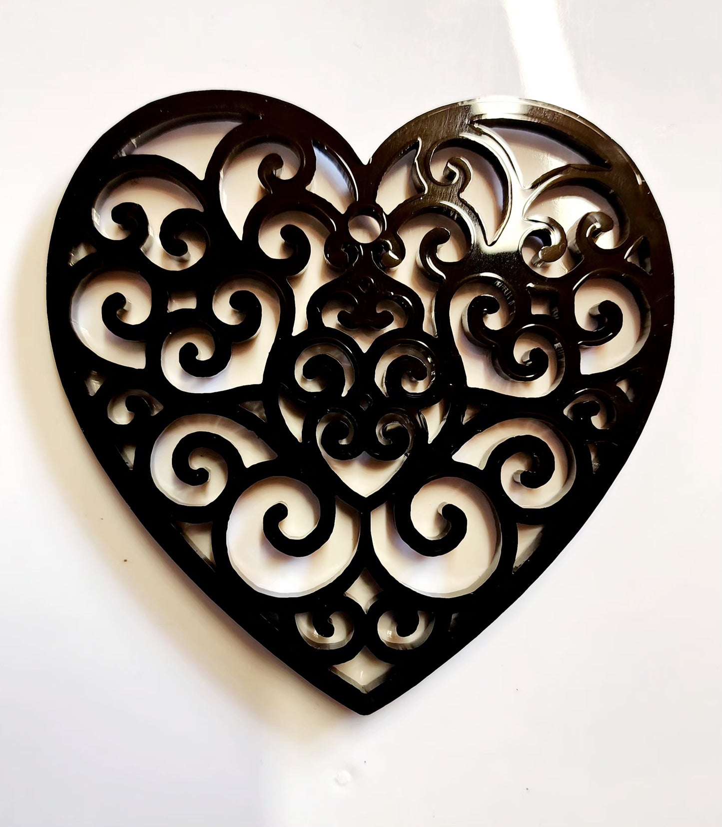 Wall Art Filigree Heart