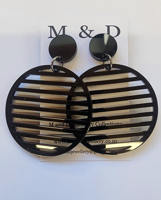 Deco Disc Stud Dangles