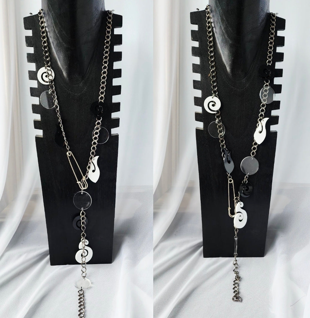 Charmed Pin Chain Necklaces