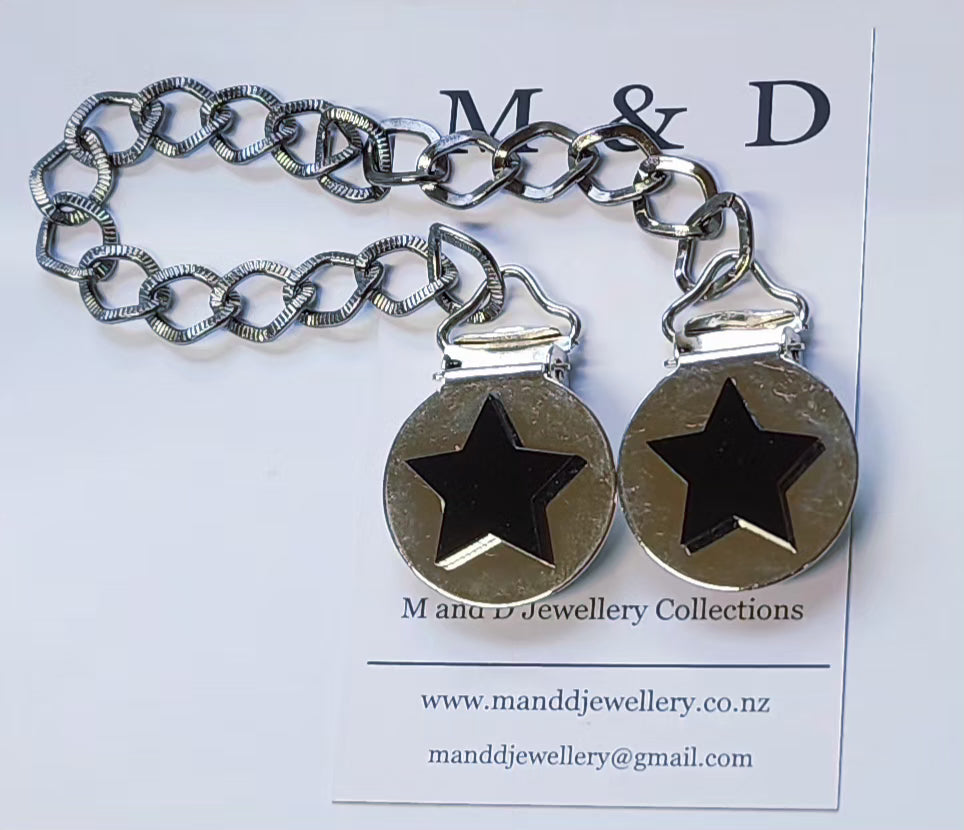 Clothing Clips Chain Style