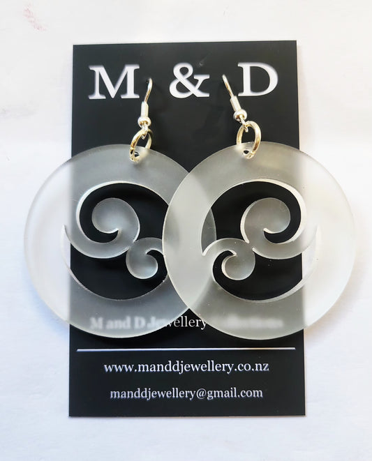 Frond Dangle Earrings