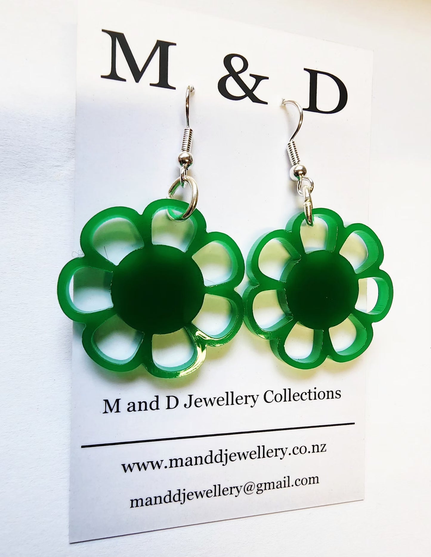 Daisy Loop Earrings Little Dangles