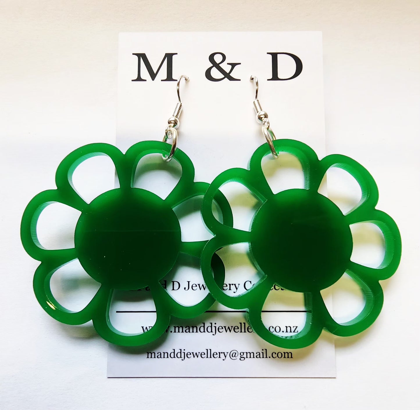 Daisy Loop Earrings Dangles