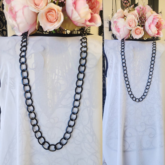 Chain Black Large Link