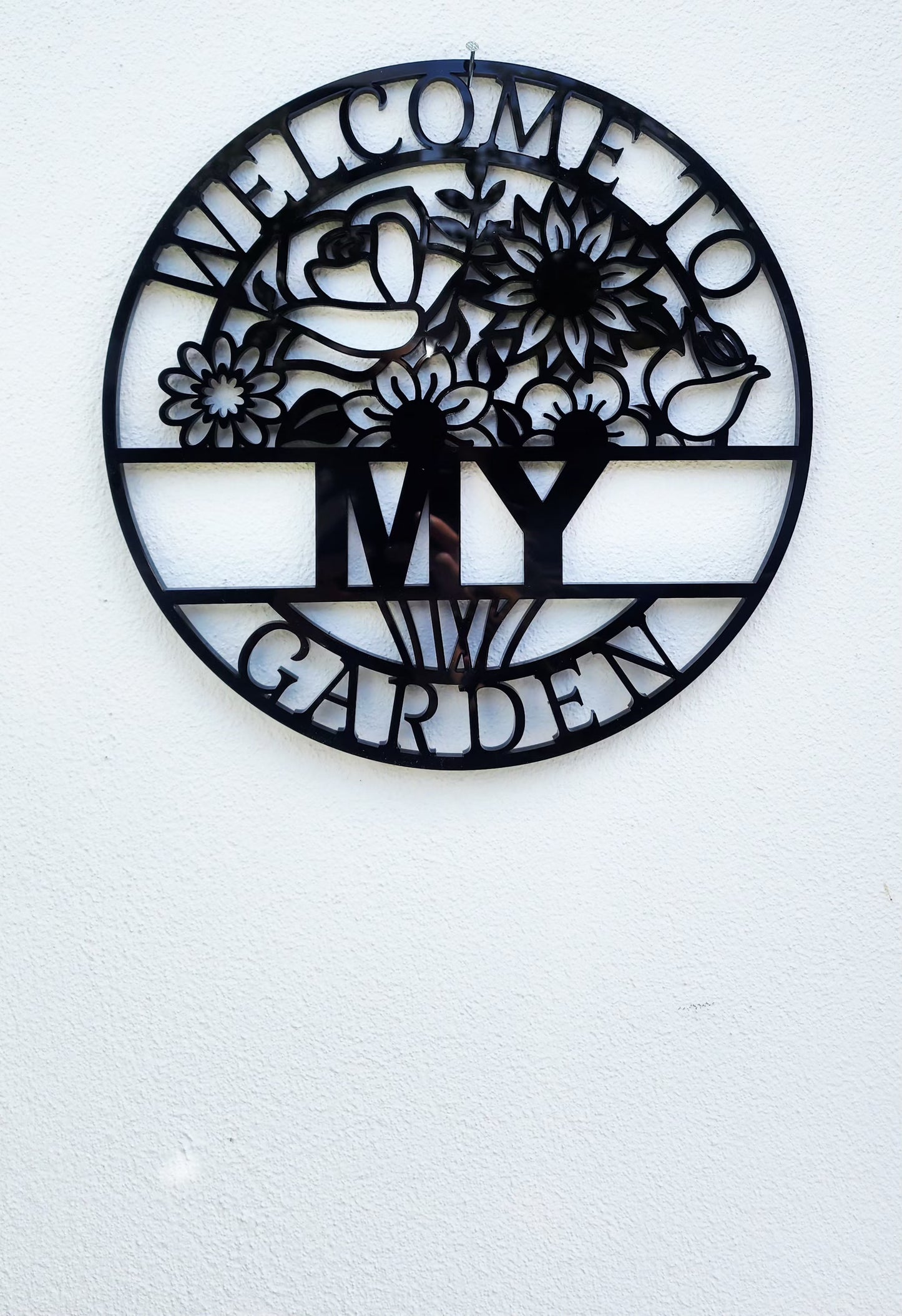 Welcome To the Garden Plaque 💐