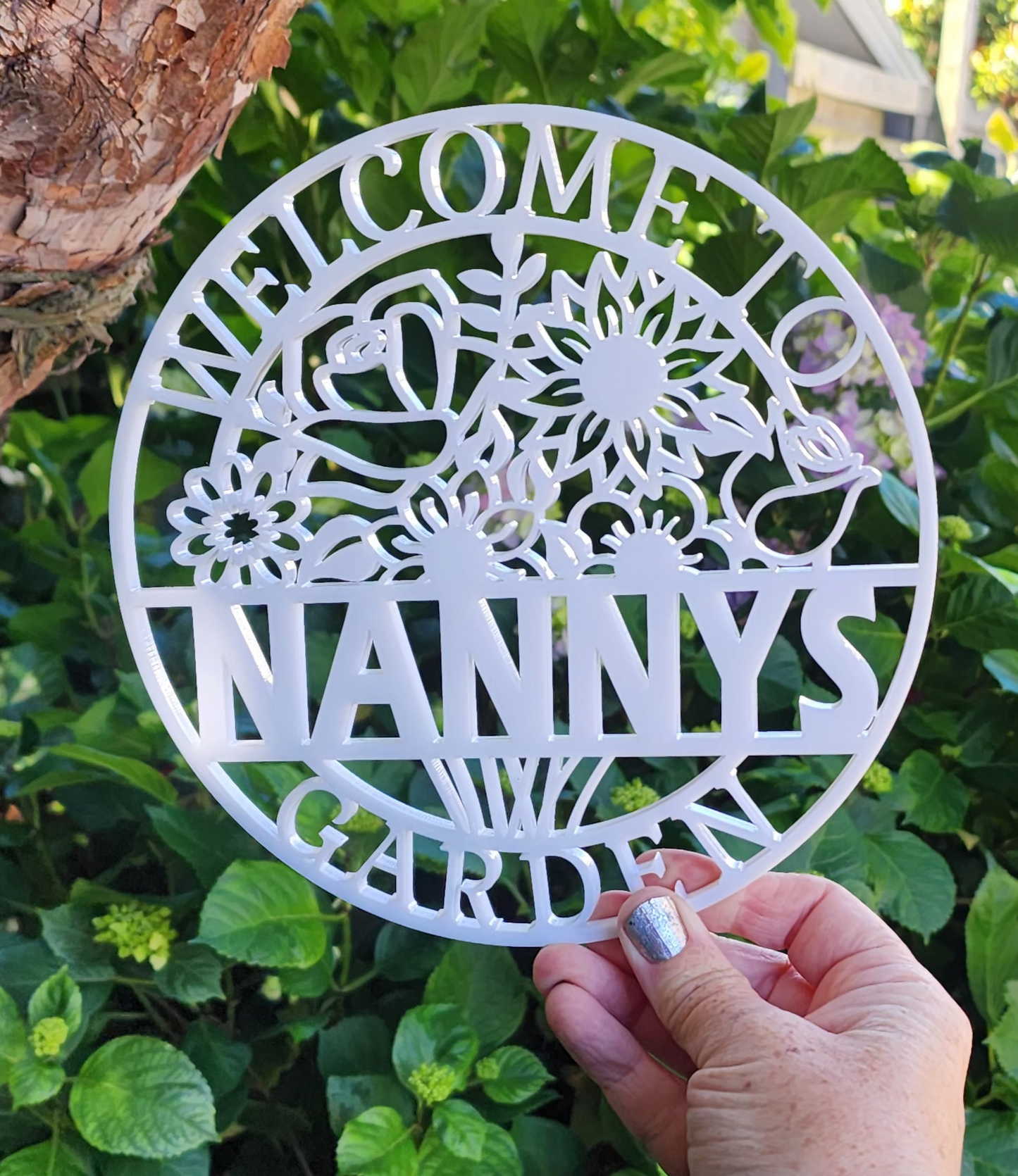 Welcome To the Garden Plaque 💐