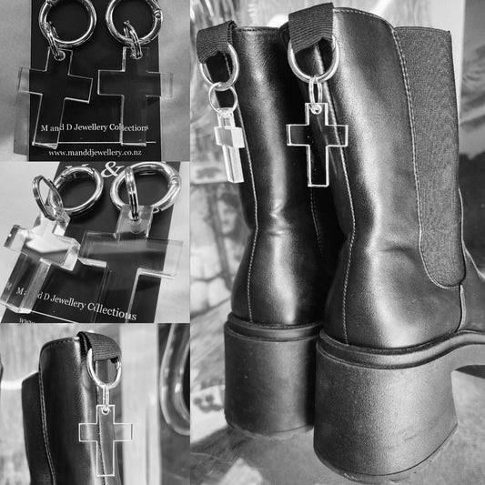 Cross Boot bling, Key ring