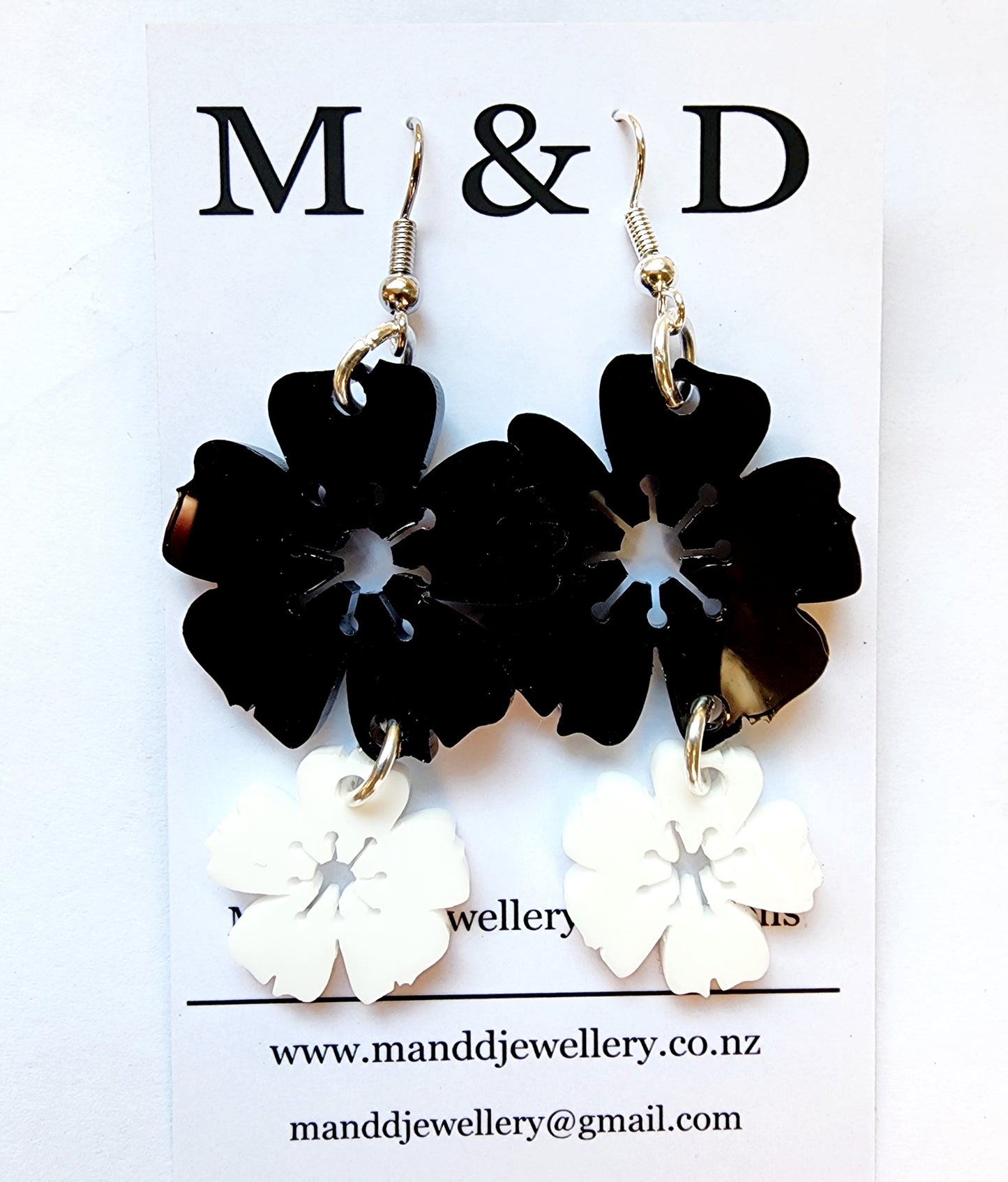 Blossom Double Dangles Earrings