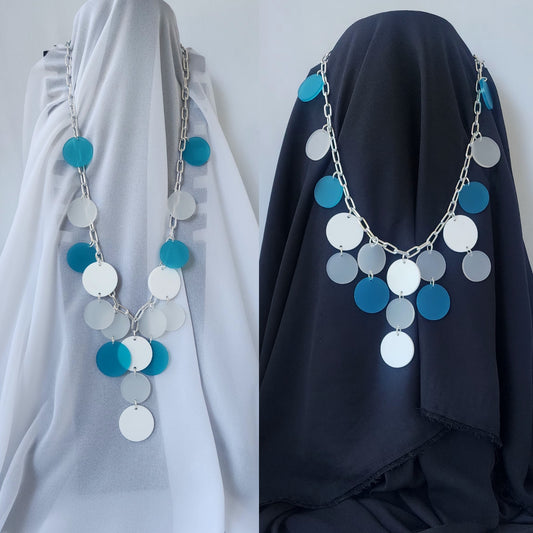 Fluttery Chained V Shaped Necklace