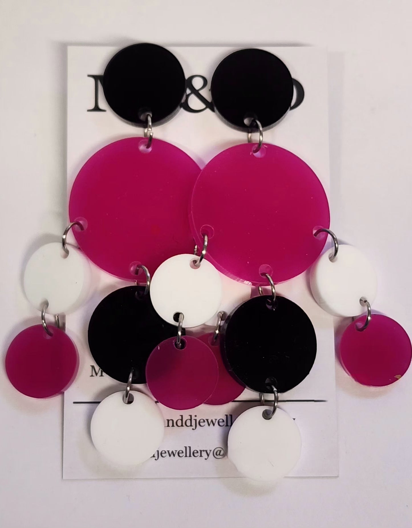 Bubble Chandelier Stud Dangles