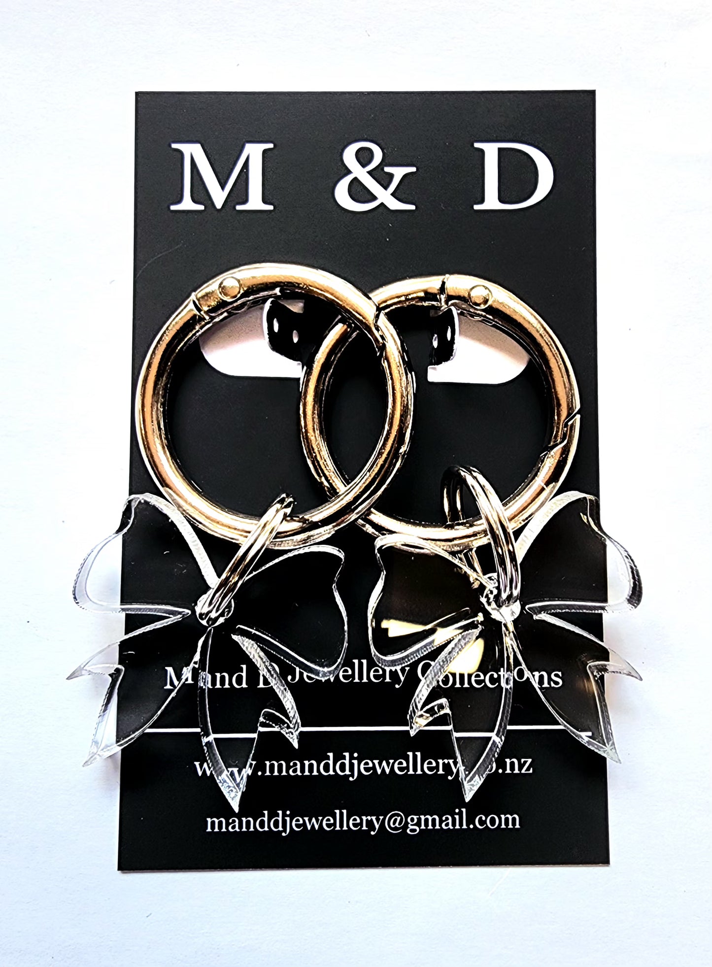 Bow Boot bling, Key ring