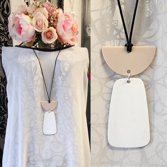 Cybelle 2 Piece Statement Necklace 3mm Thickness