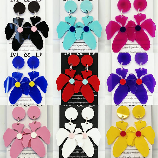 Fandango Stud Dangle Earrings