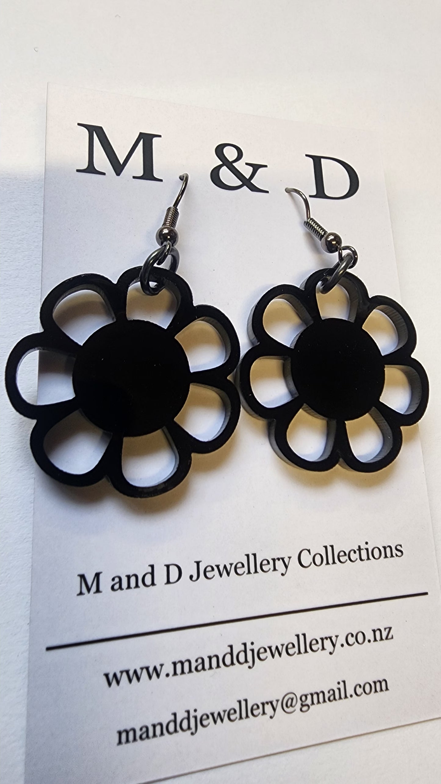 Daisy Loop Earrings Little Dangles
