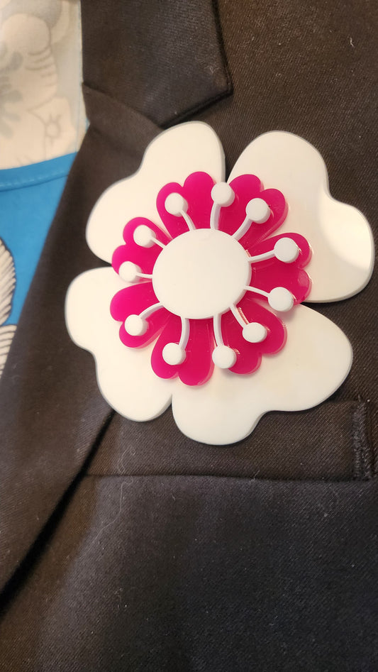 Corsage Brooch Dahlia Dottie