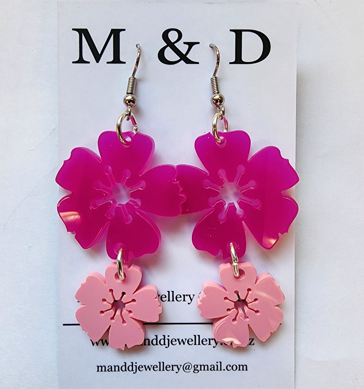 Blossom Double Dangles Earrings