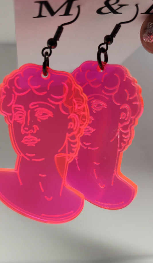 Grecian David Dangle Earrings