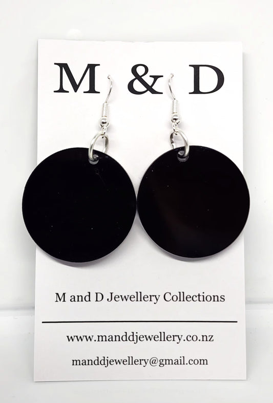 Disc Earrings Little Dangles 3cm