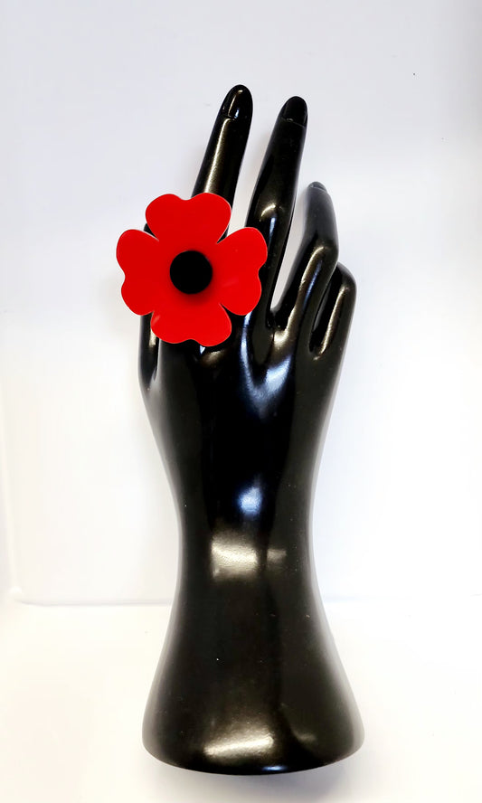 Poppy Statement Ring