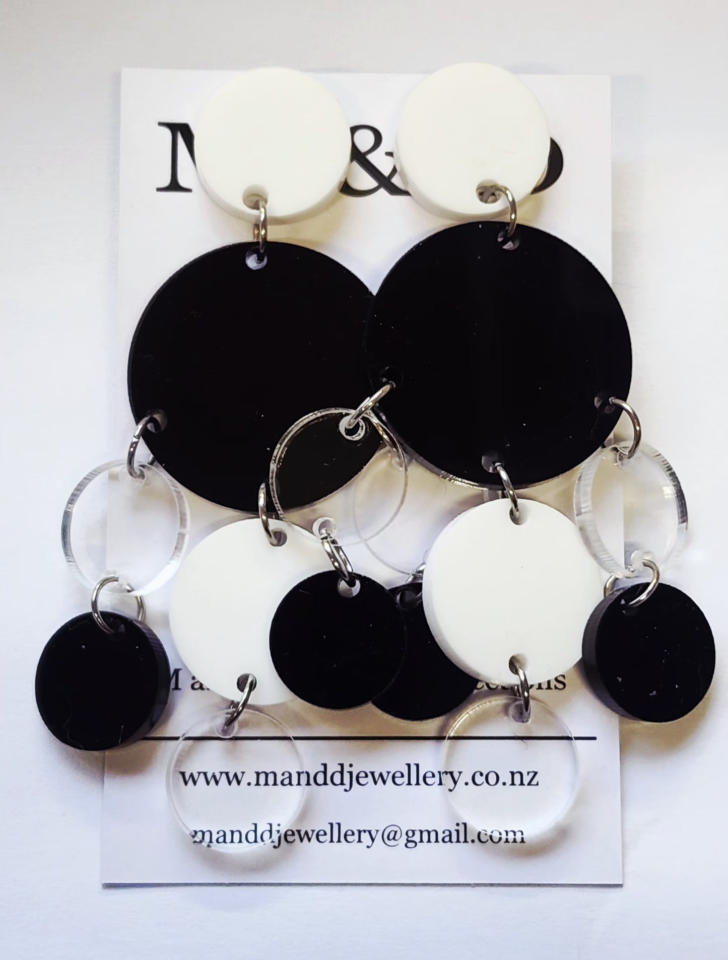 Bubble Chandelier Stud Dangles