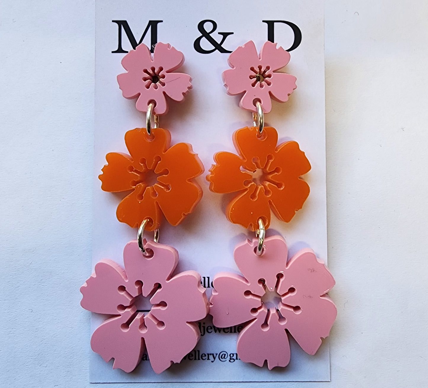 Blossom Trail Medium Stud Dangles