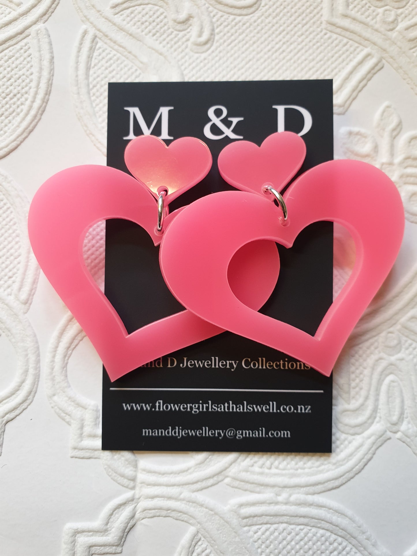 Hearty Hearts Earrings Stud Dangle