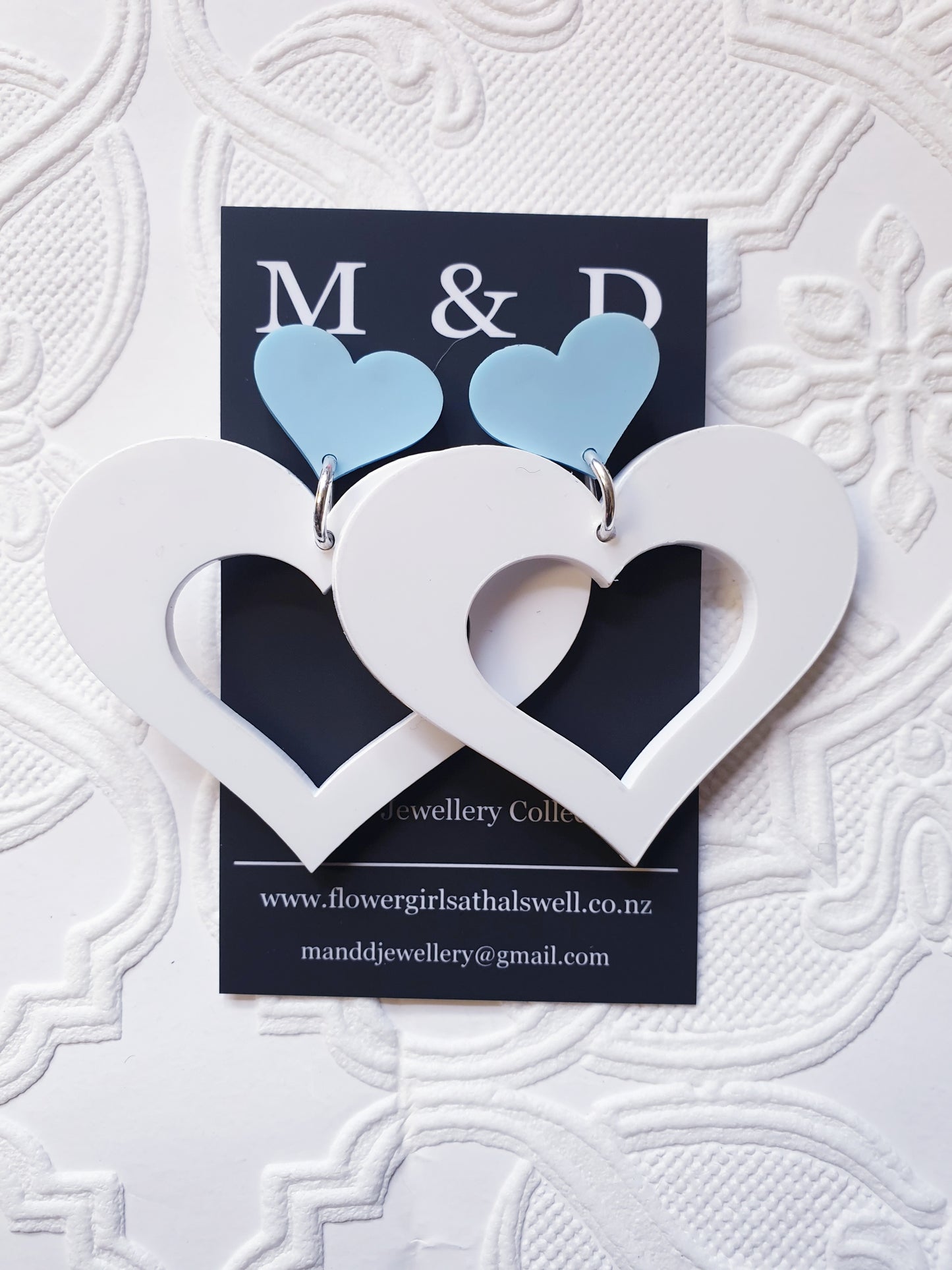 Hearty Hearts Earrings Stud Dangle