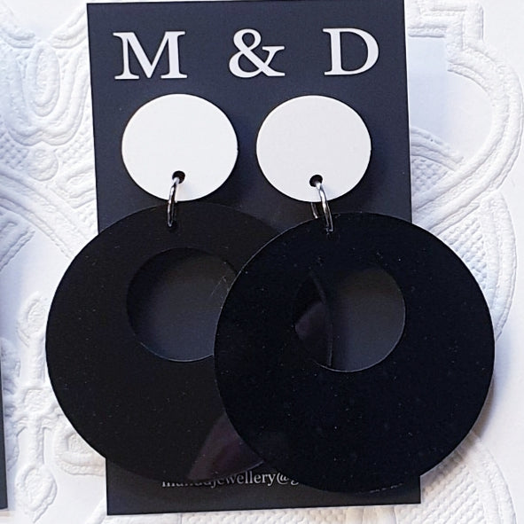 Circles Stud Dangles