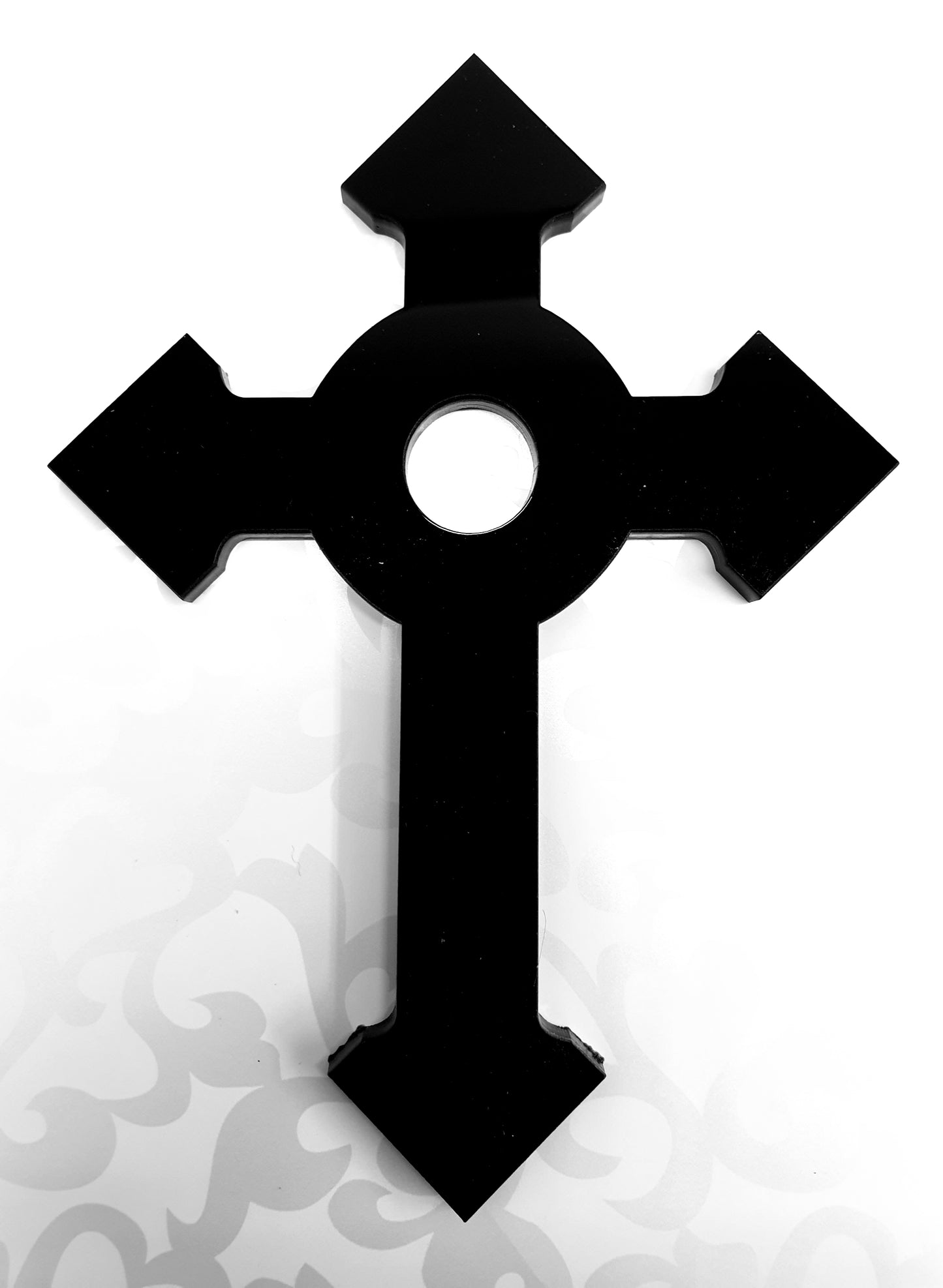 Black Wall Cross Medium