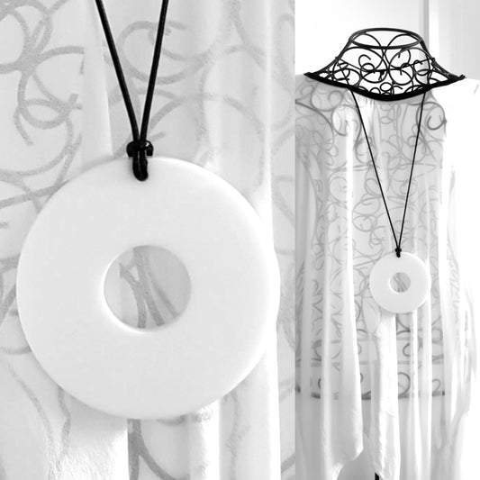 Circle Statement Necklace