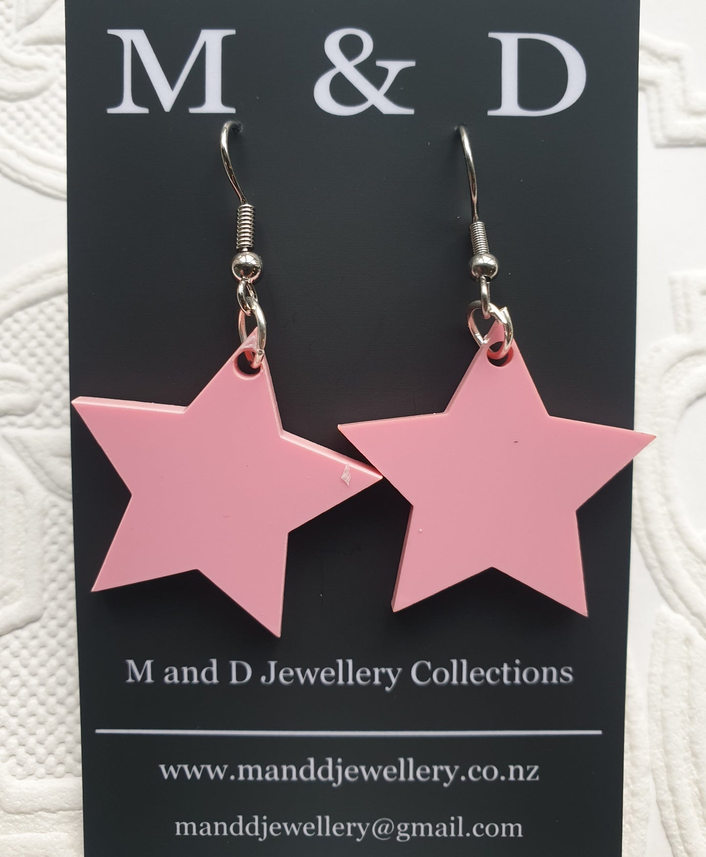 Star Earrings Little Dangles 3cm