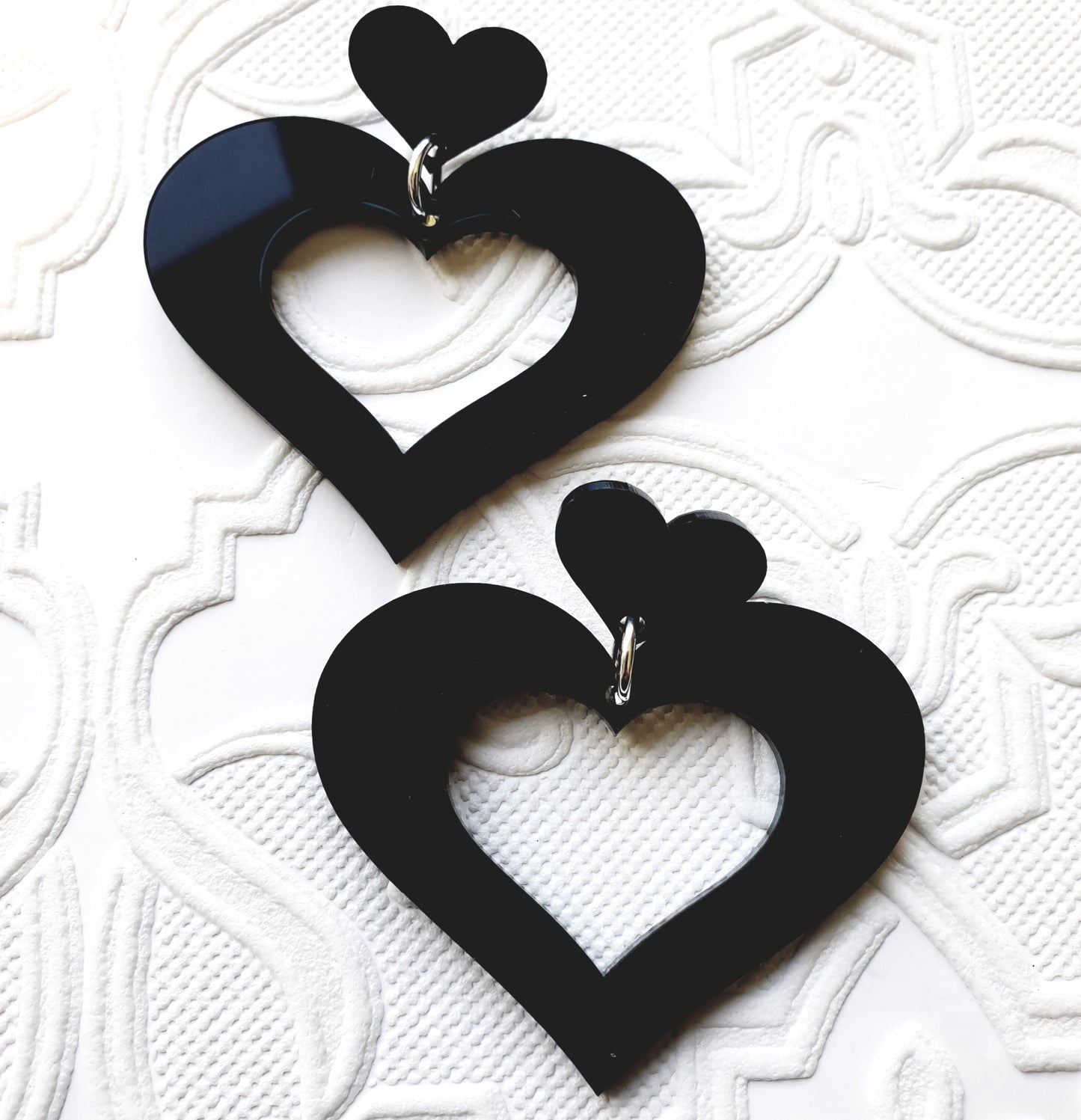 Hearty Hearts Earrings Stud Dangle