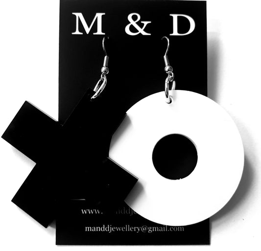 Hugs and Kisses Earrings Dangles