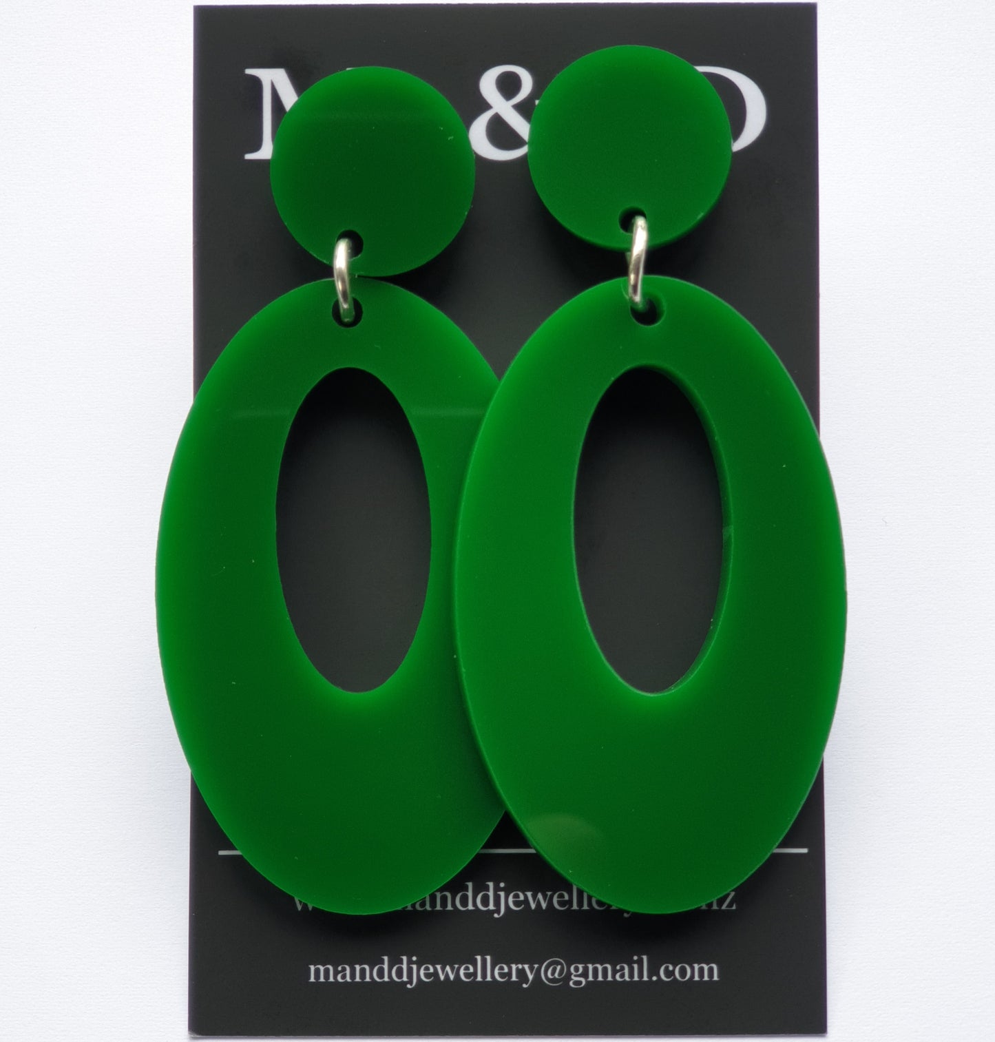 Ovals Earrings Stud Dangles