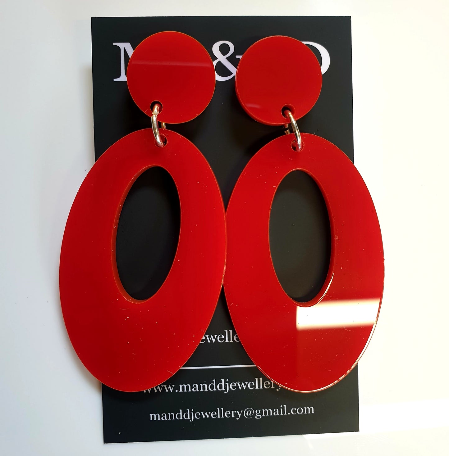 Ovals Earrings Stud Dangles