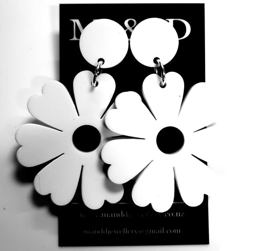 Petal Earrings Stud Dangles