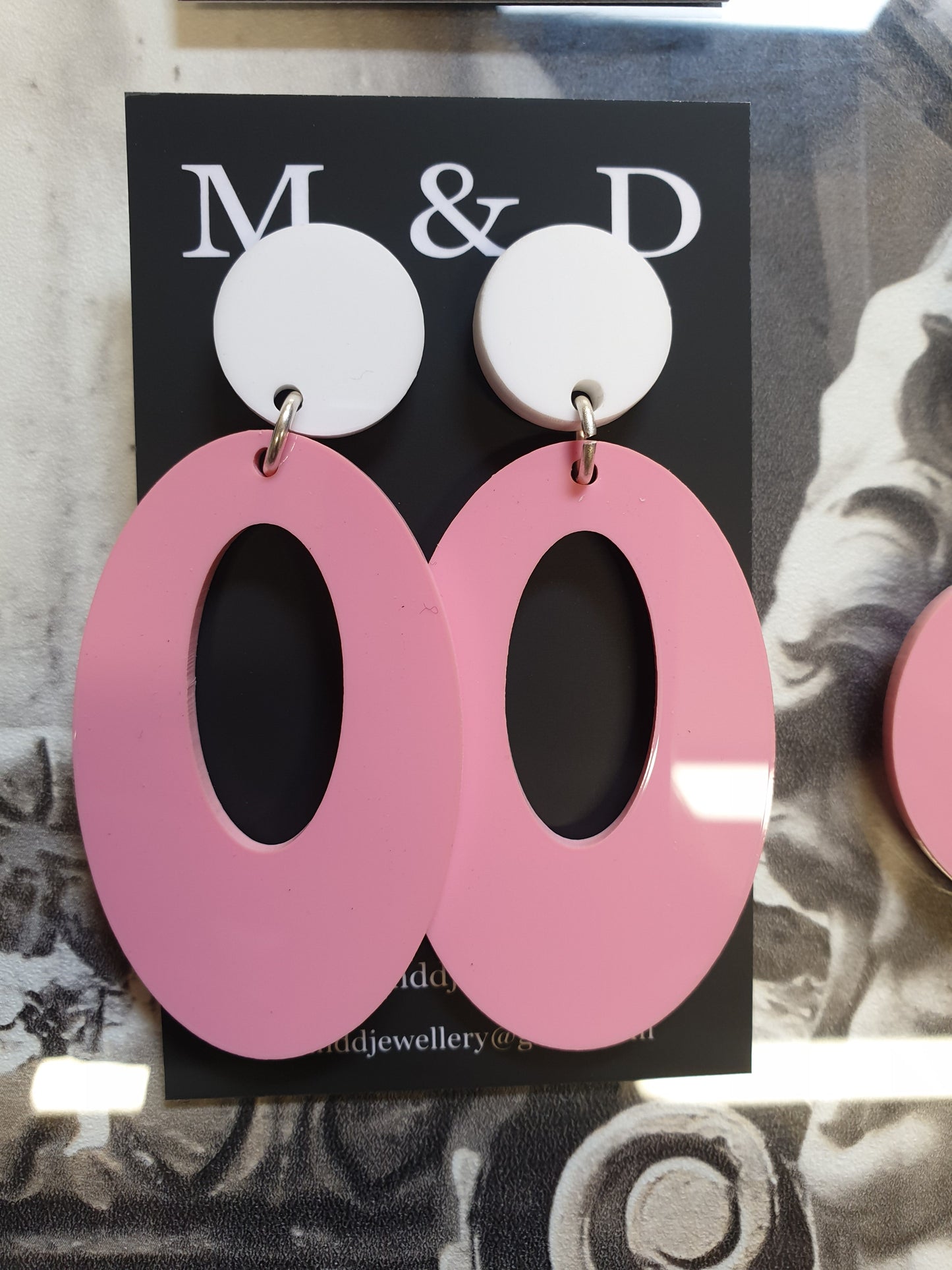 Ovals Earrings Stud Dangles