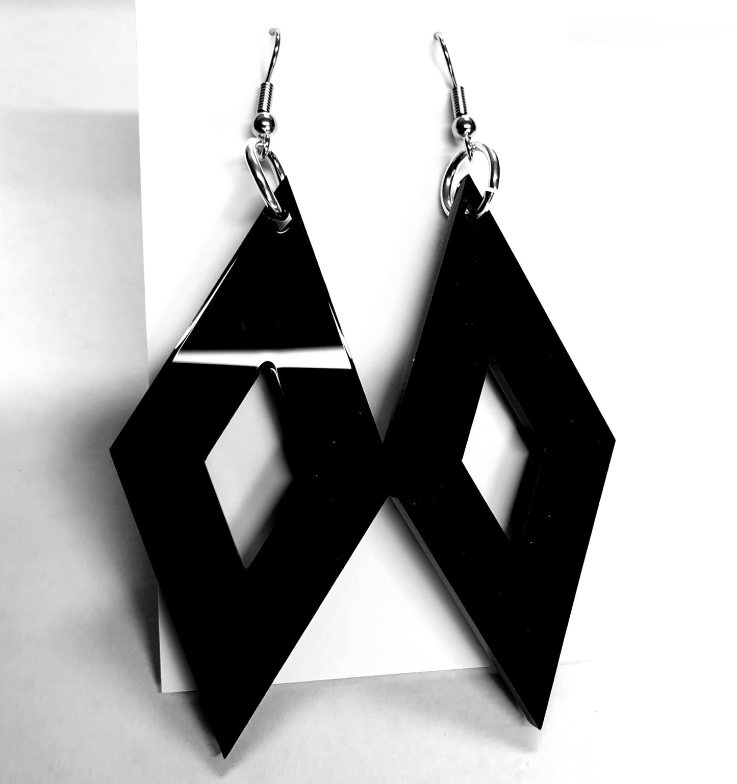 Diamond Point Earrings Dangles