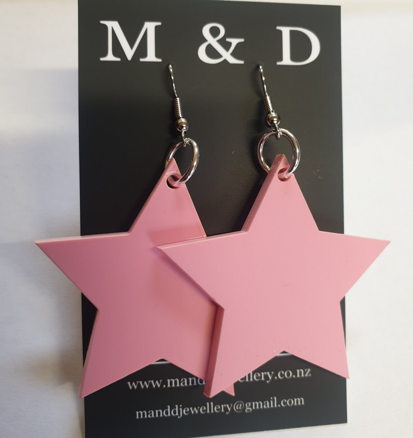 Star Earrings Dangles