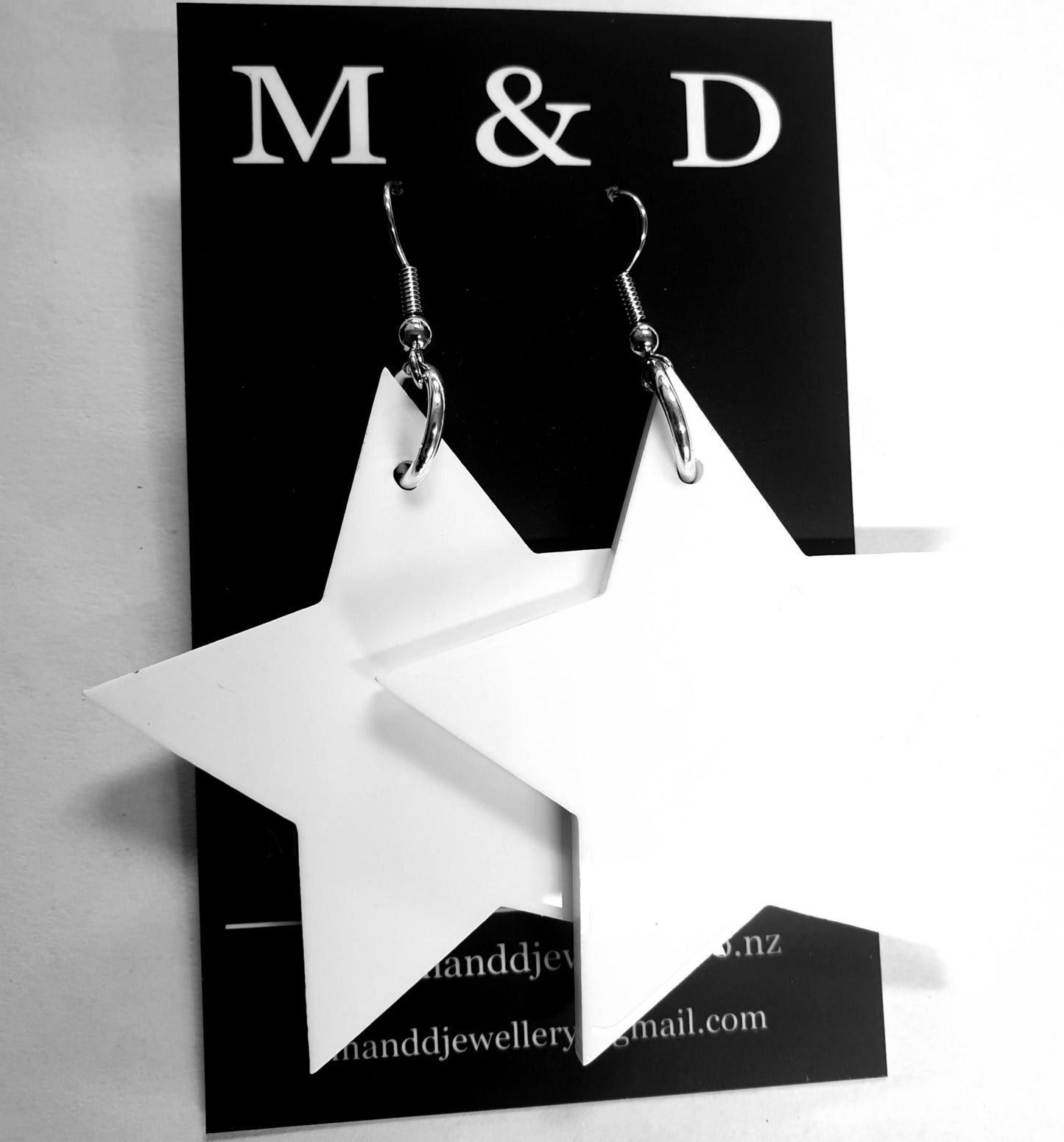 Star Earrings Dangles