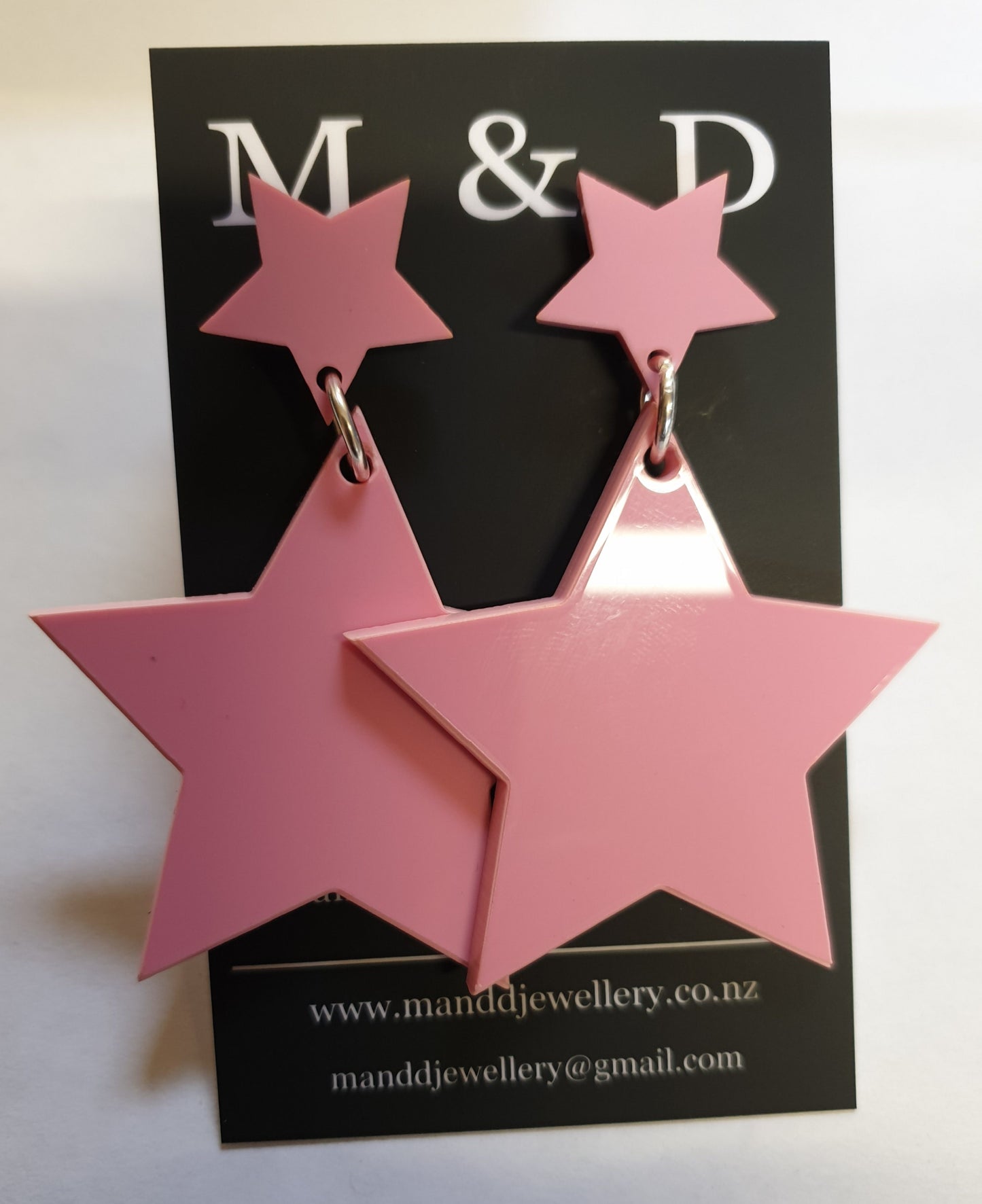 Star Stud Dangles