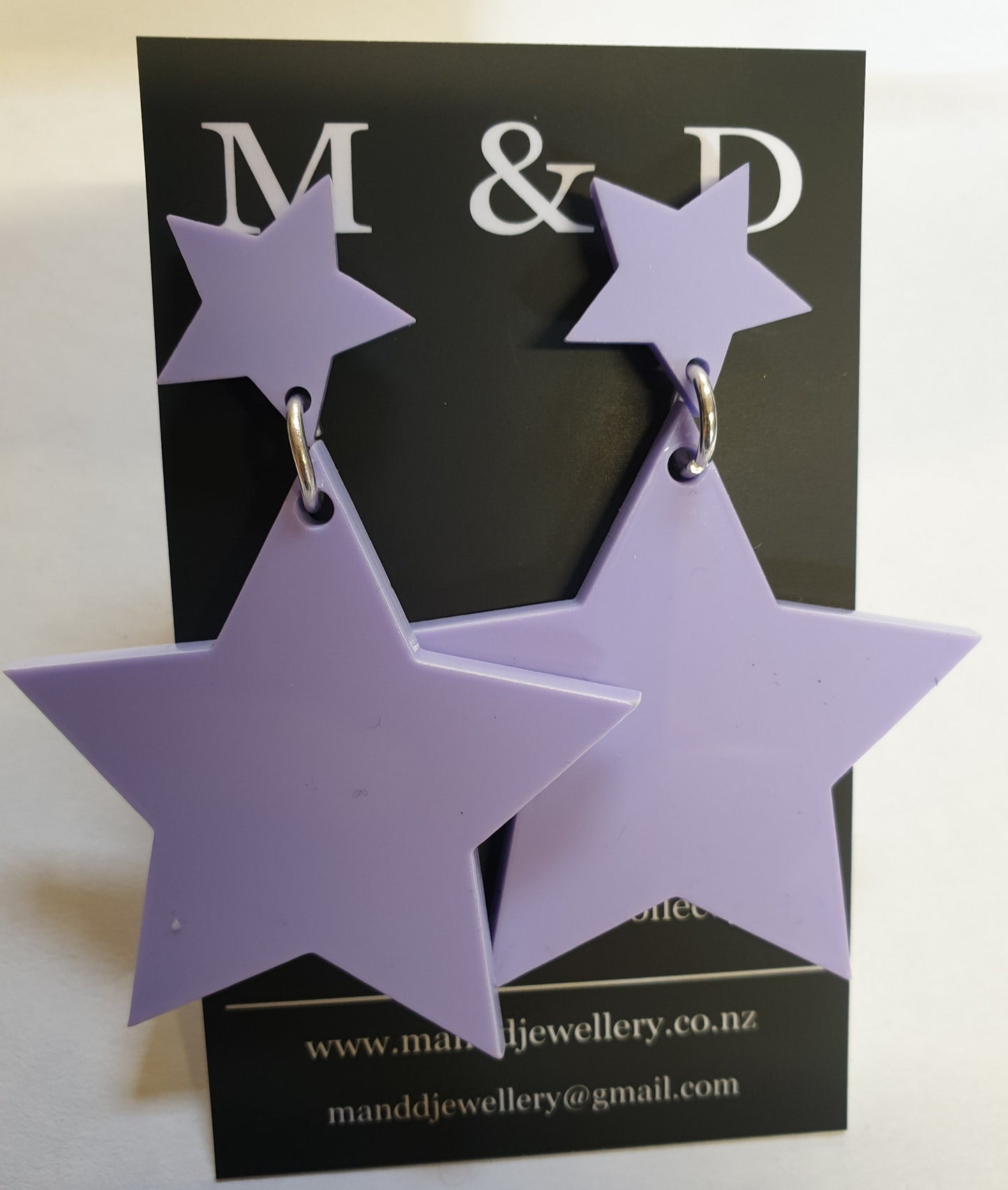 Star Stud Dangles