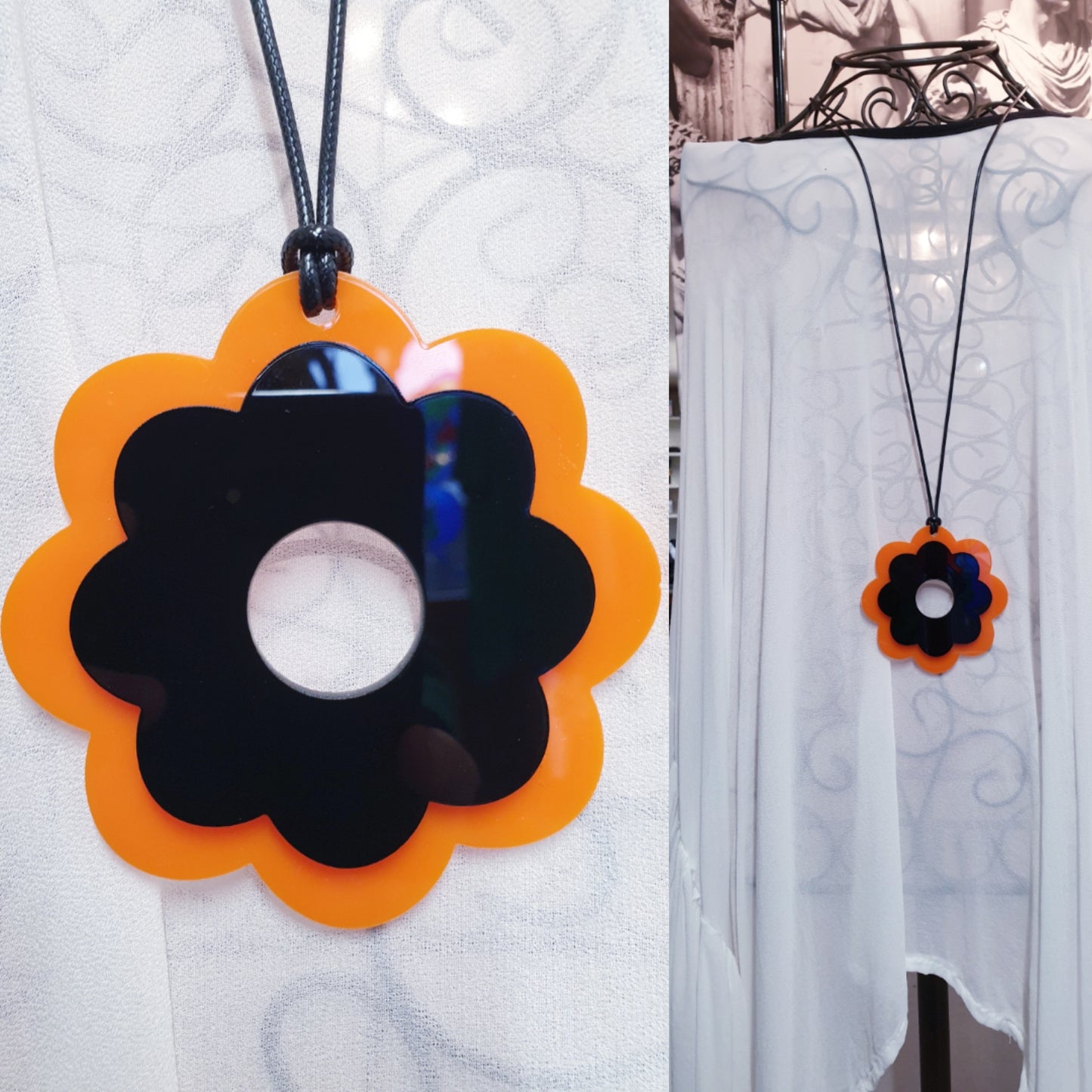 Flower Power 3D Statement Necklace