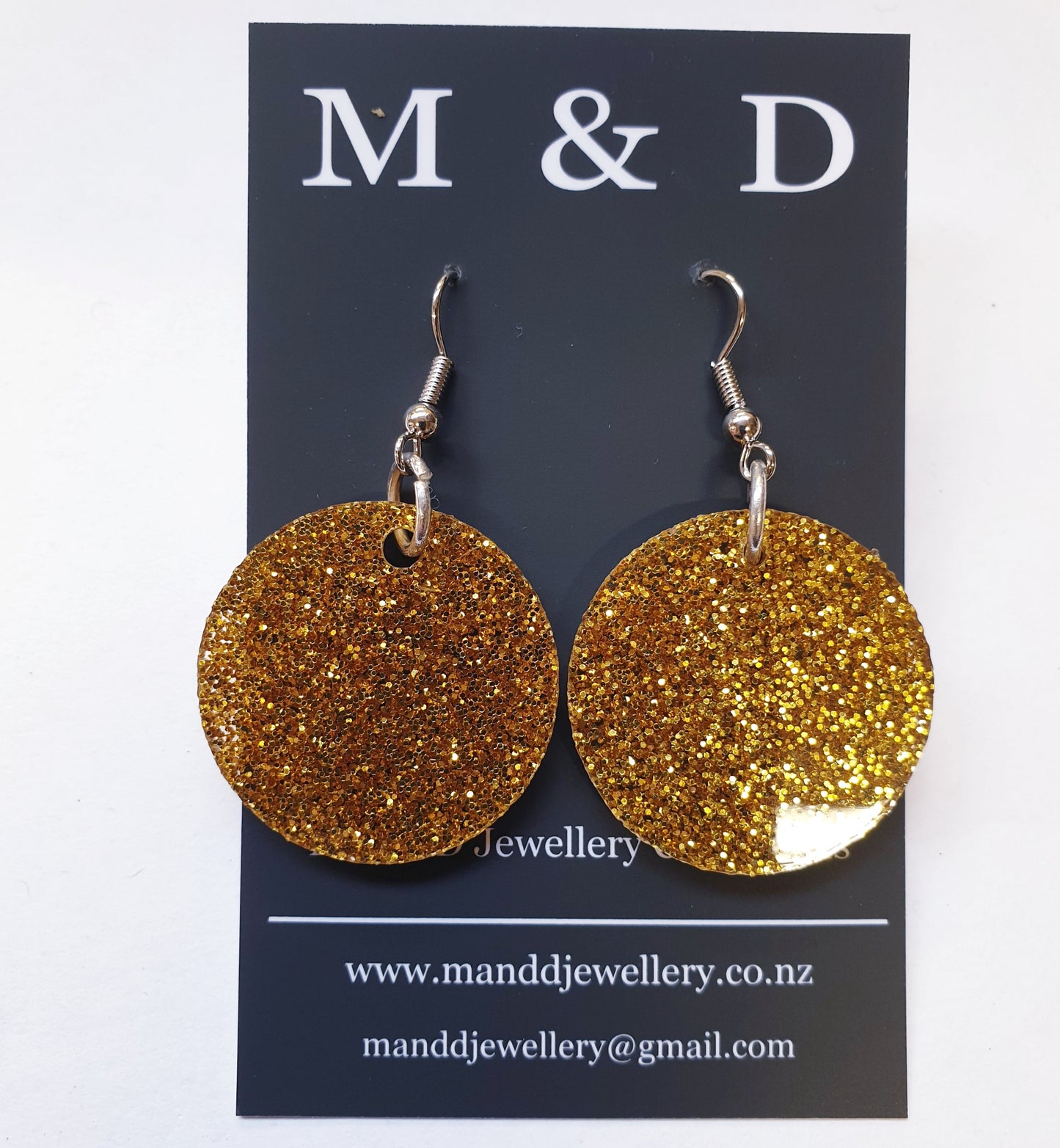 Disc Earrings Little Dangles 3cm