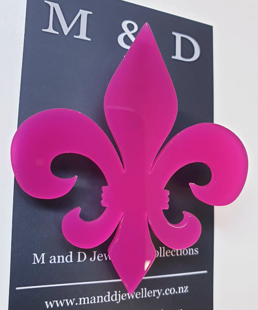 Fleur De Lis Brooch