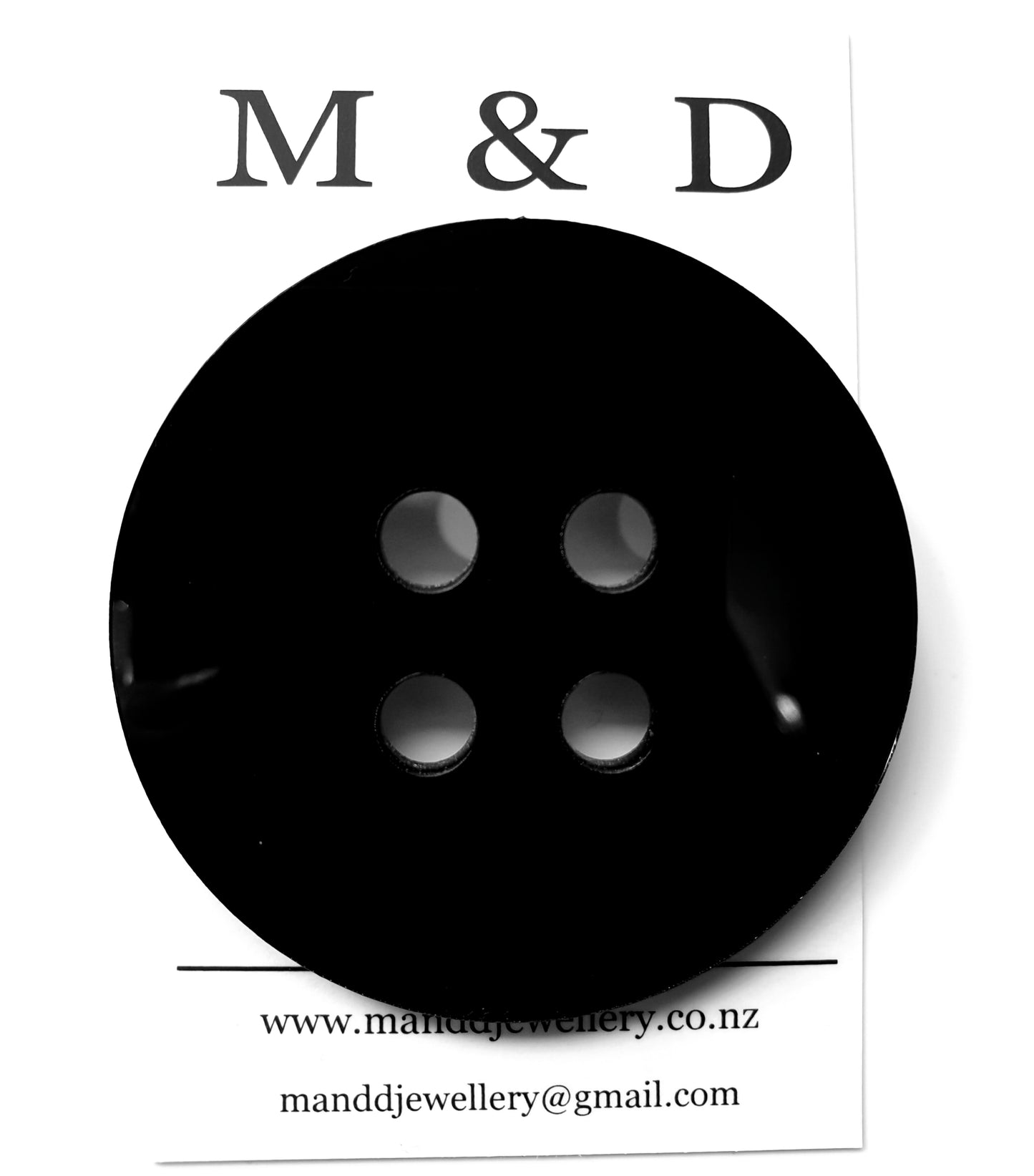 Button Brooch