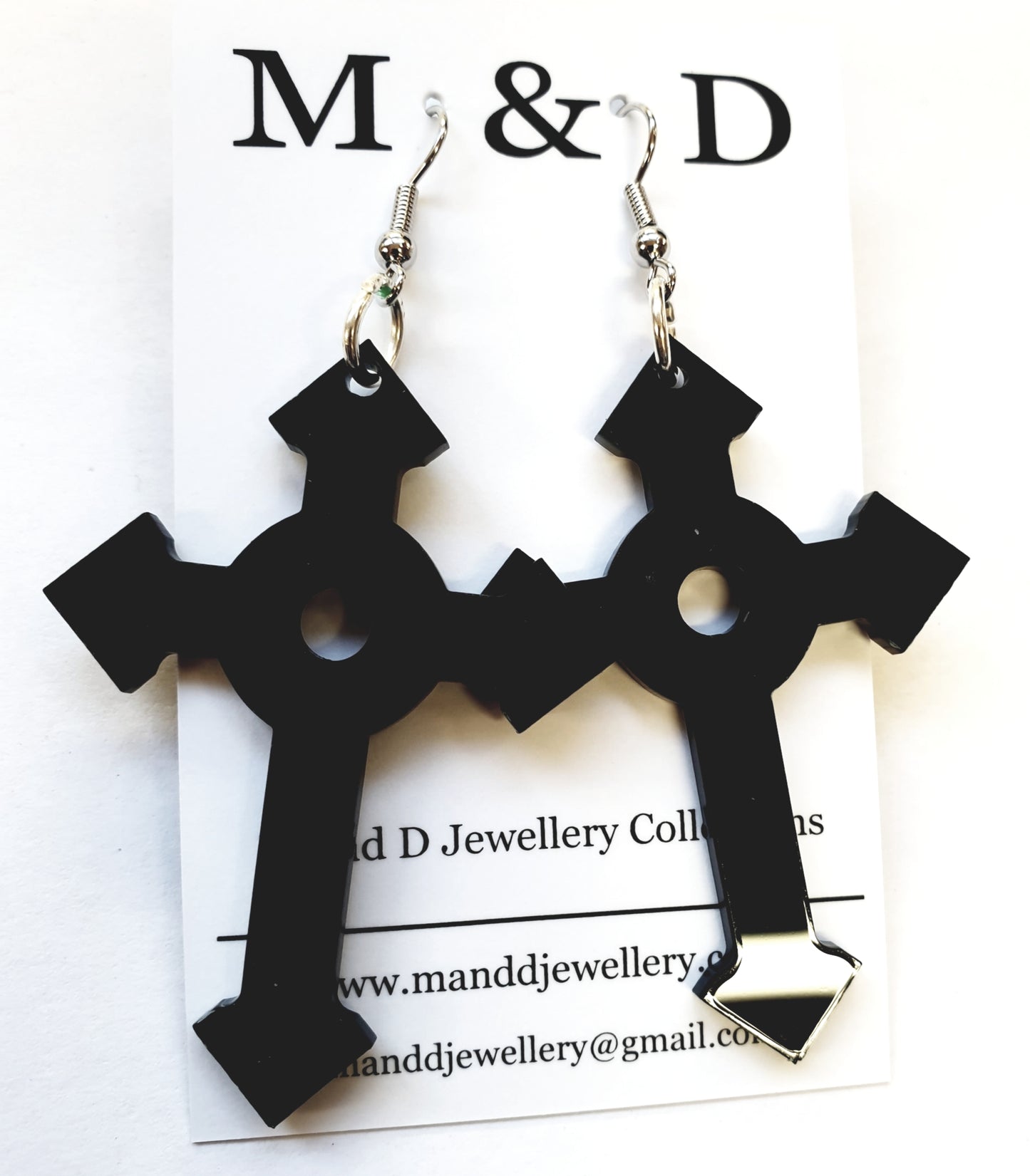 Arrow Cross earrings Dangles